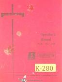 Kearney & Trecker S-12 & S-15, Milling Machine, Operator's Manual